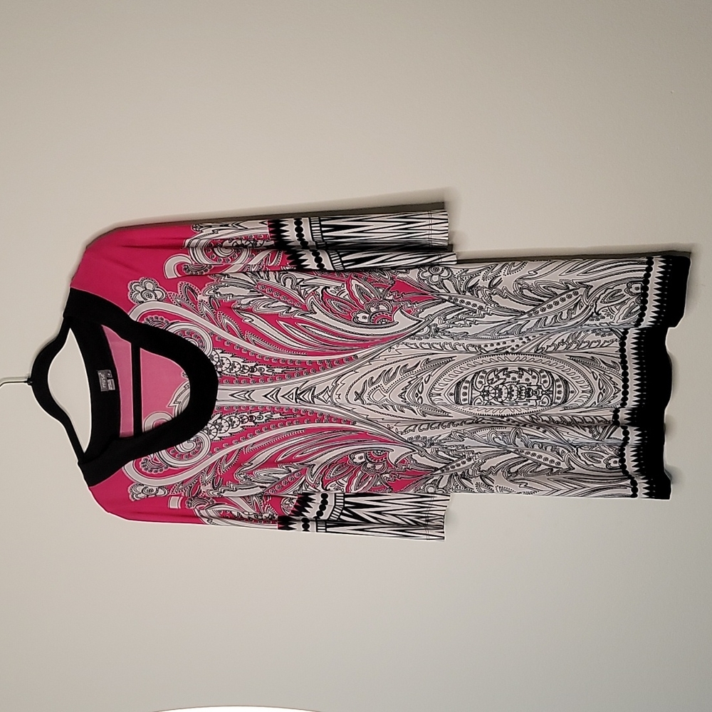 Muse Pink and Black Size 2 Dress
